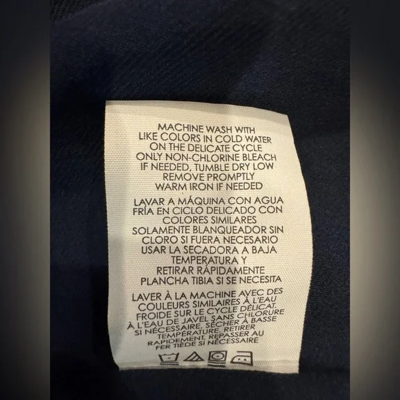 Cabi Provincial Tunic Dress Women’s Size Small Blue Brown Floral Lined - Picture 7 of 9